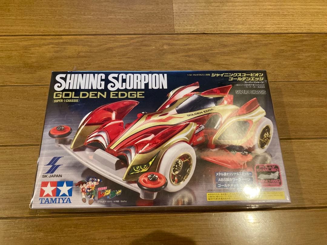 【激レア】ミニ四駆 レッツ&ゴー!! シャイニングスコーピオン ゴールデンエッジ 爆走兄弟レッツ＆ゴー!! ミニ四駆 シャイニングスコーピオン 「トミカ