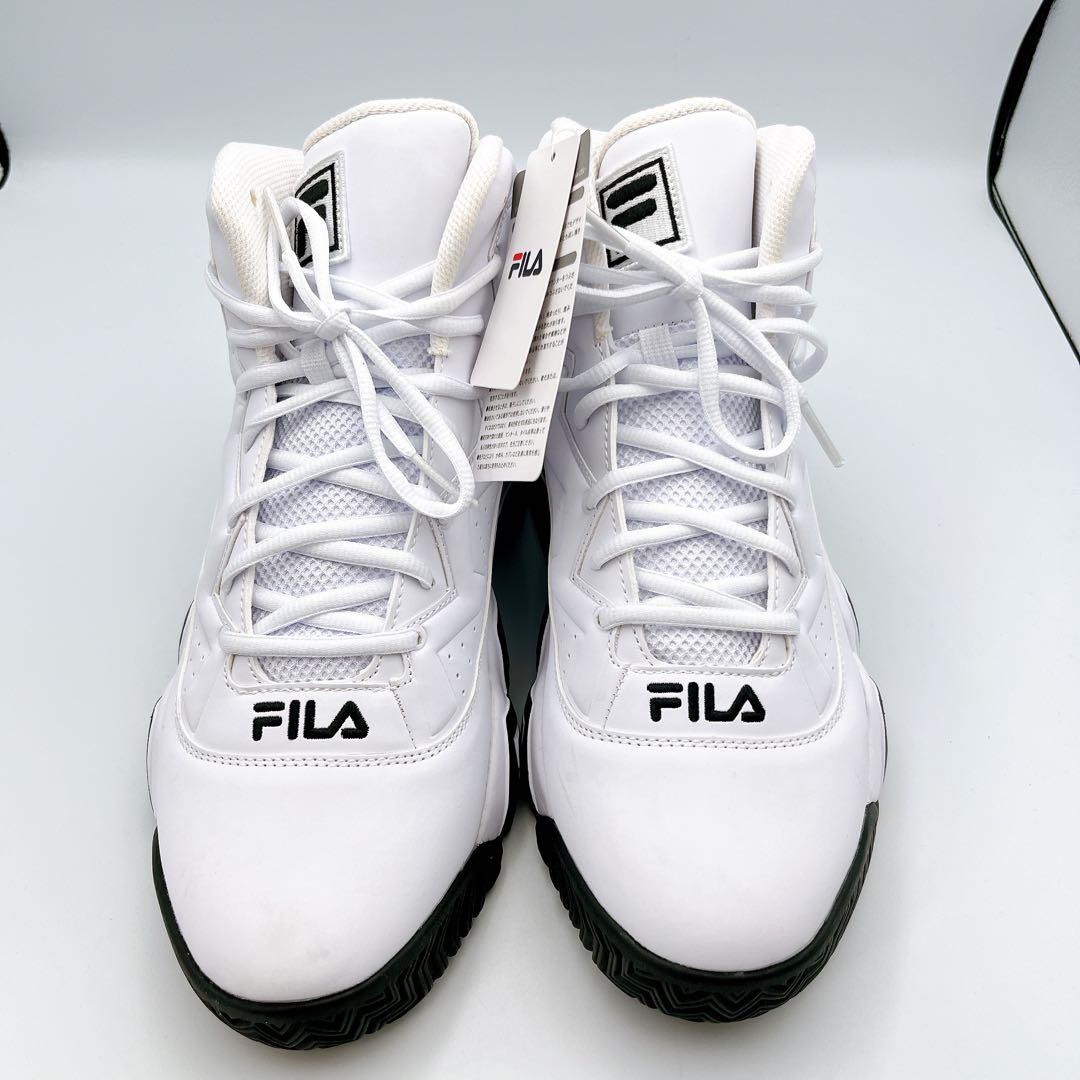 フィラ マッシュバーン ホワイト 30.0cm スニーカー シューズ ハイカット