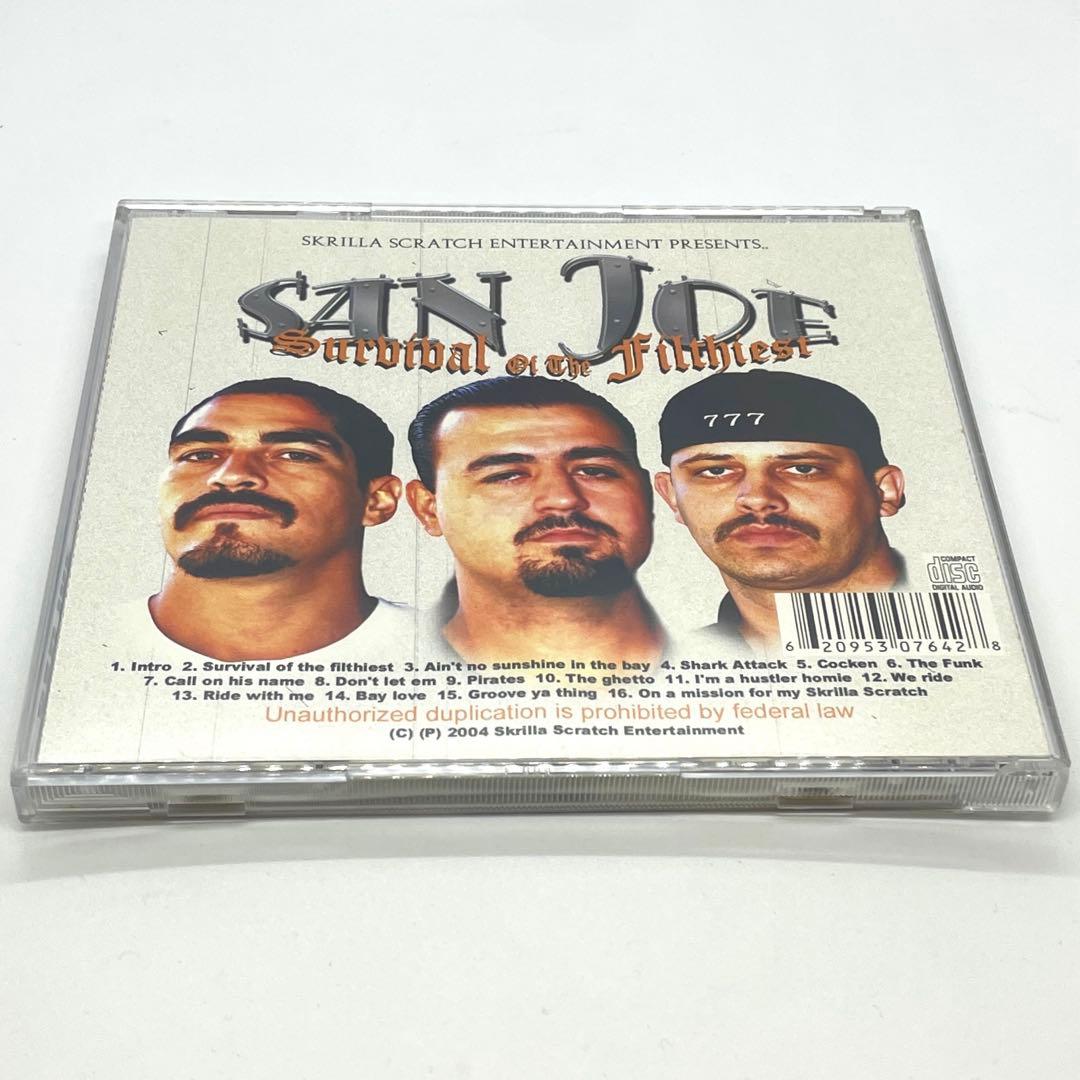 G-RAP】 SAN JOE - Survival Of The Filthi - メルカリ
