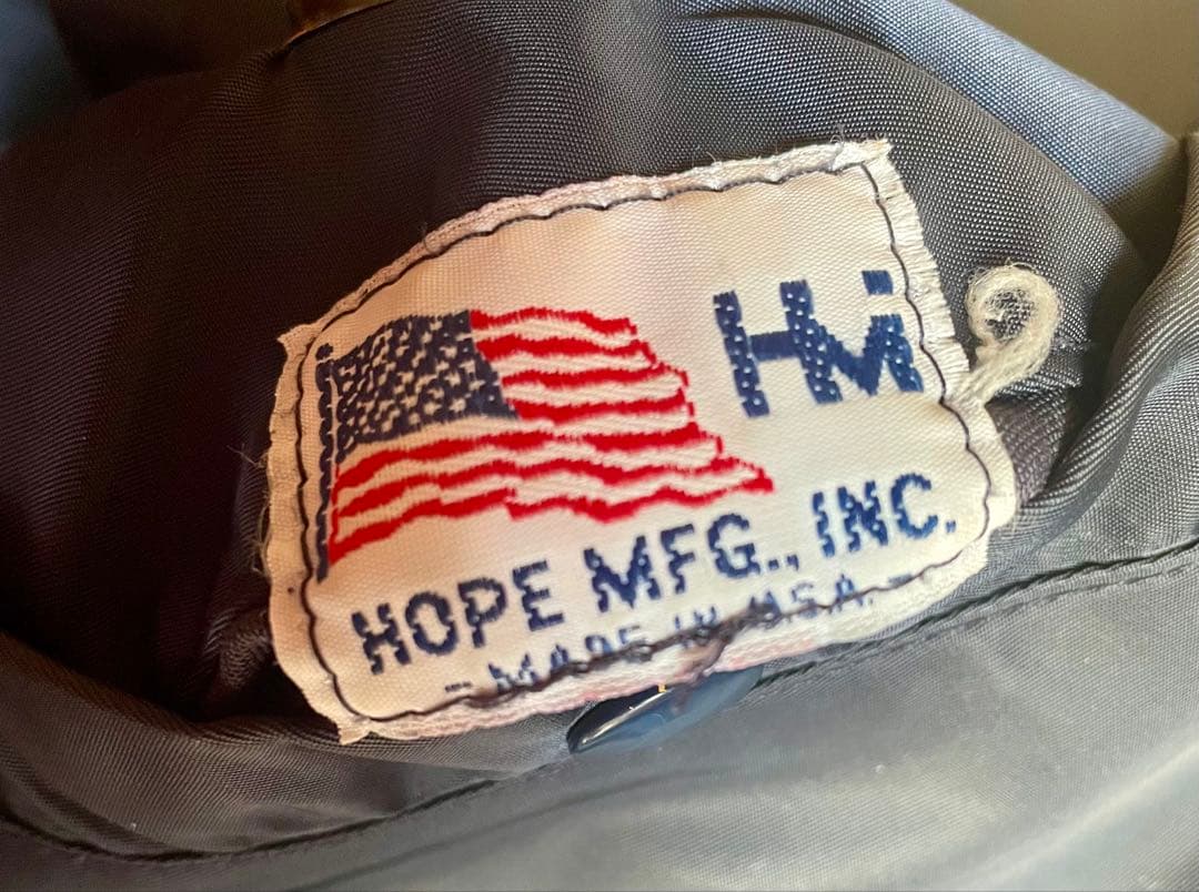 HOPE MFG. B-15Cネイビー フライトジャケット(ヴィンテージ品) - メルカリ