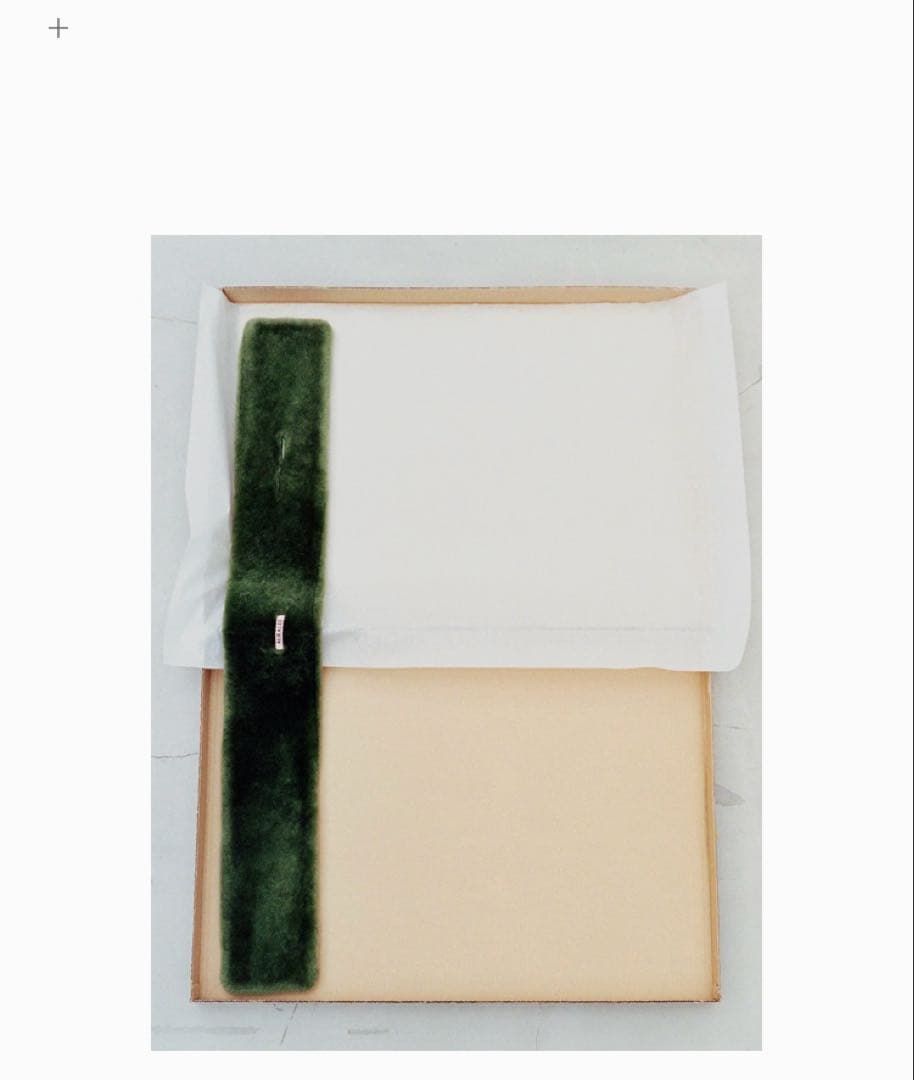 新品未使用 AURALEE MERINO MOUTON STOLE GREEN - メルカリ