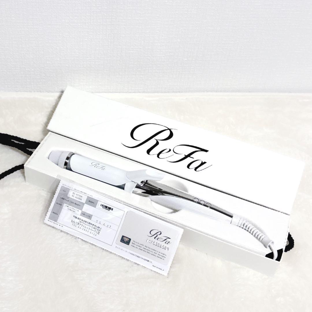 【美品】 ReFa リファ 32mm ヘアアイロン コテ RE-AF00A ReFa リファ ビューテック カールアイロン32 RE-AF00A ReFa BEAUTECH