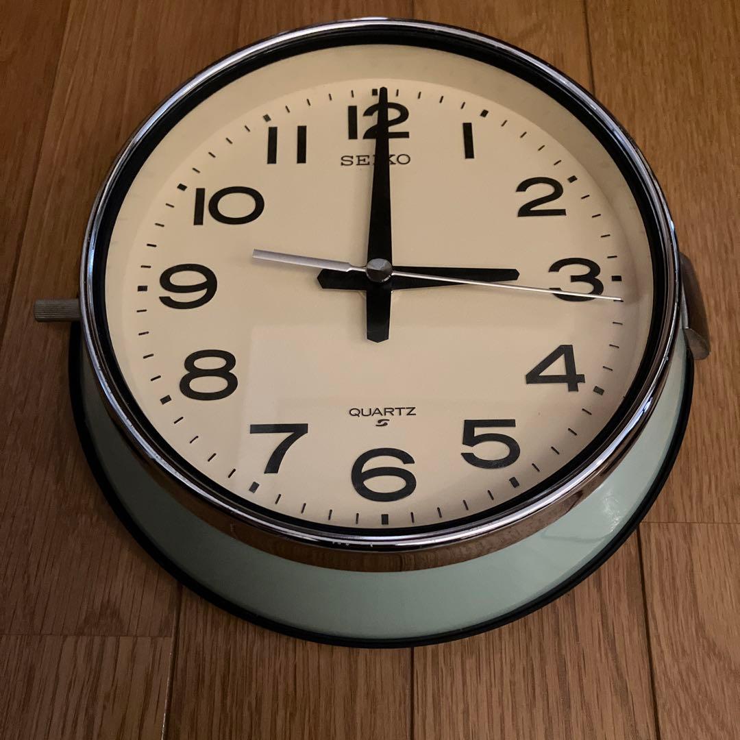 SEIKO 船舶時計 防塵型掛時計 KS474M 掛け時計 クォーツ - メルカリ