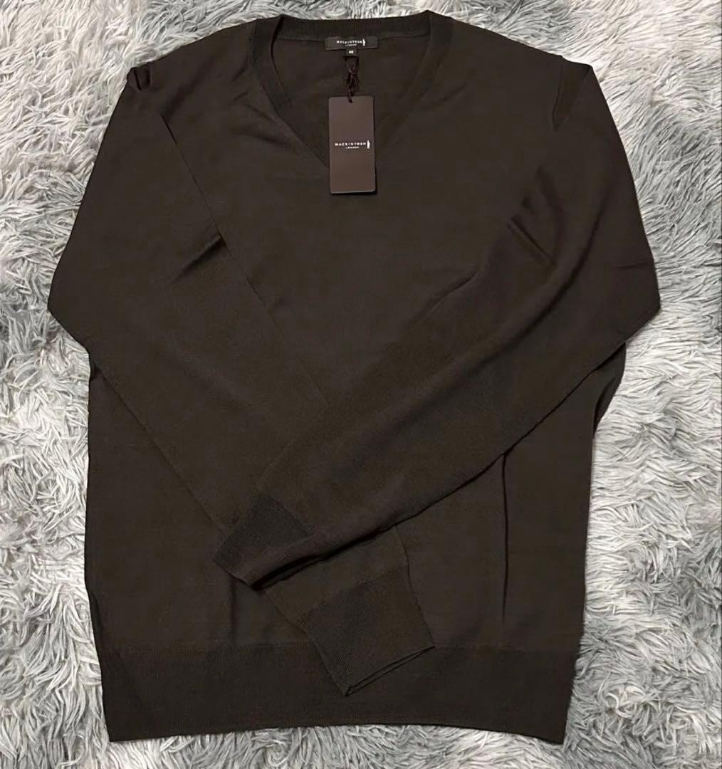MACKINTOSH LONDON Vネックセーター Vネックニットプルオーバー(トップス)｜MACKINTOSH PHILOSOPHY