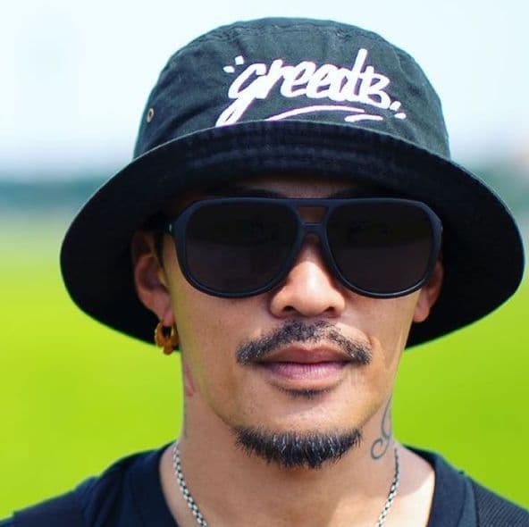 数原龍友着用】GREED13 Bucket Hat light blue - メルカリ