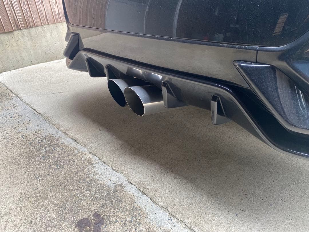 FK7シビック ロッソモデロフル 中間ストレート ワンオフマフラー 5本