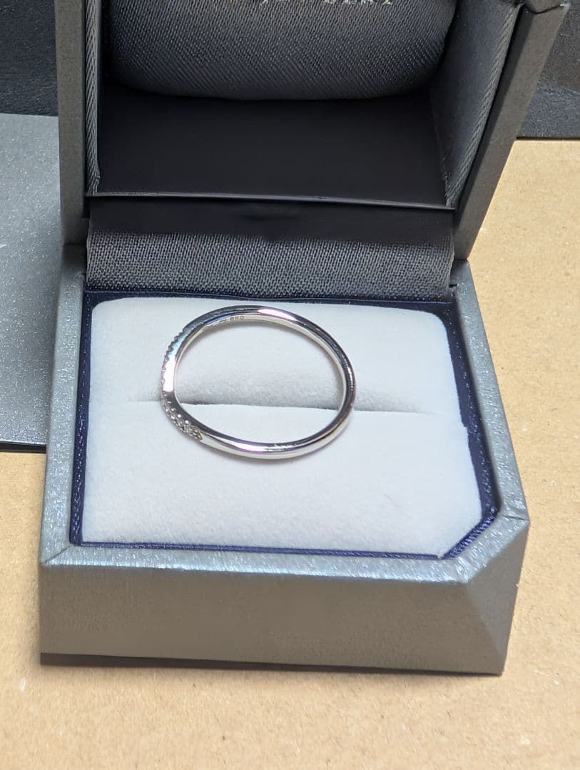 STAR JEWELRY Pt950 リング WISHBONE V RING - メルカリ