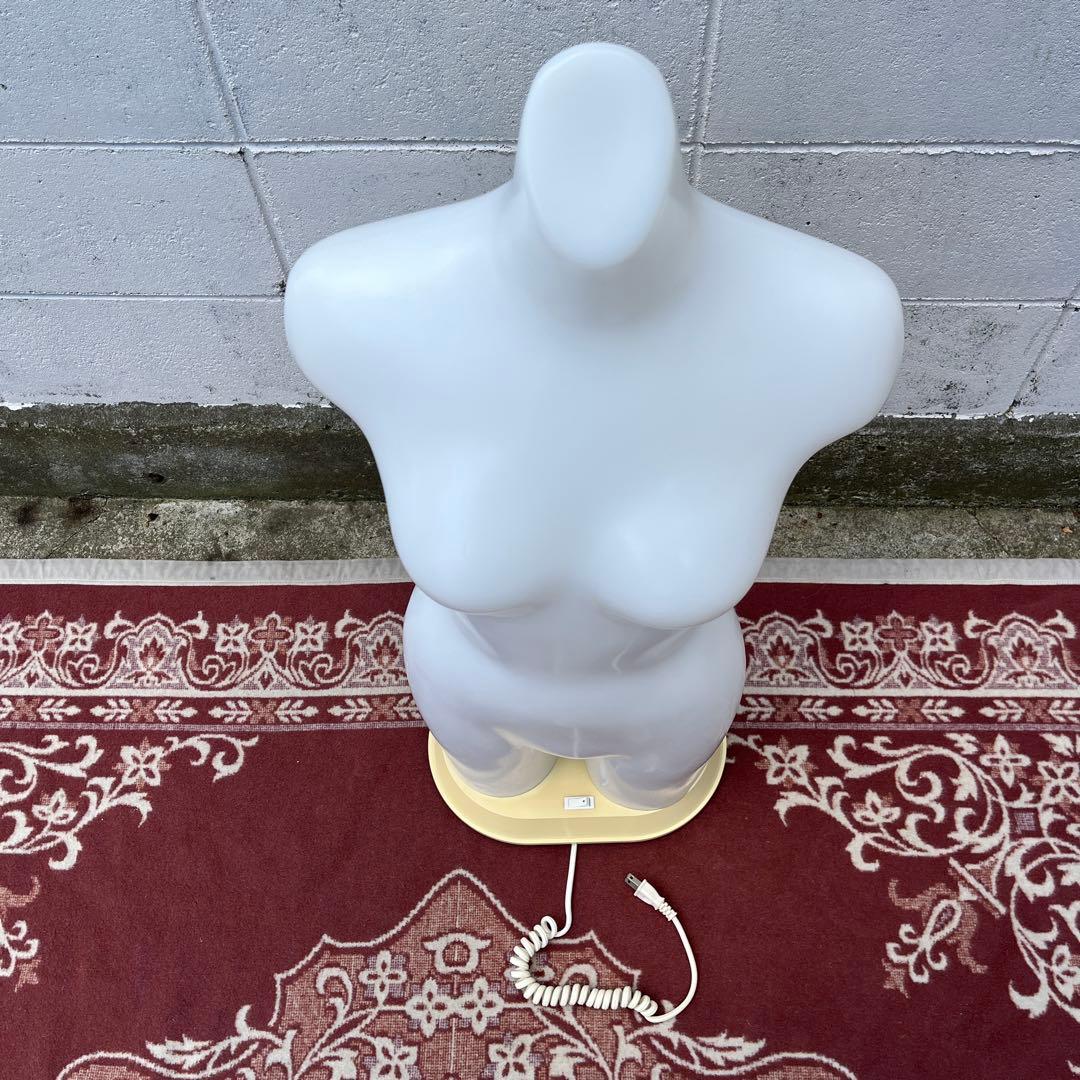 ライト照明付き◾️マネキン トルソー 店舗什器 間接照明 ディスプレイ