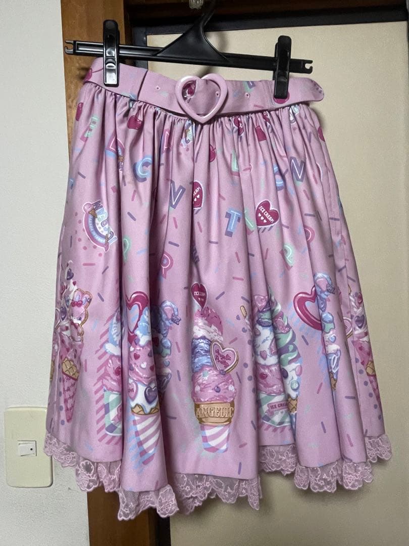 アンジェリックプリティ　Decoration Ice Cream スカート Decoration Ice Cream Skirt by Angelic Pretty