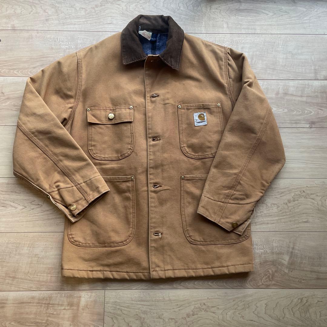 9*e様 【USA製】80s Carhartt ミシガンチョアジャケット Carhartt（カーハート） 80S ミシガン チョアコート ジャケット