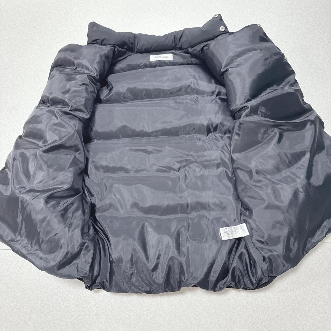 美品⭐️ニアバイミー NEARbyME オーバーサイズ ダウンベスト ブラック