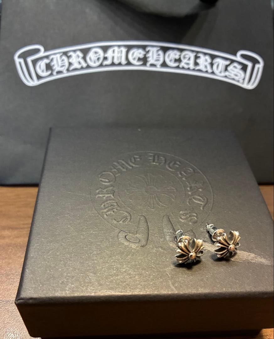 CHピアスシルバー925 シルバーピアス・イヤーカフ｜シルバー925 ピアス | 7mm角 | 23-E-025