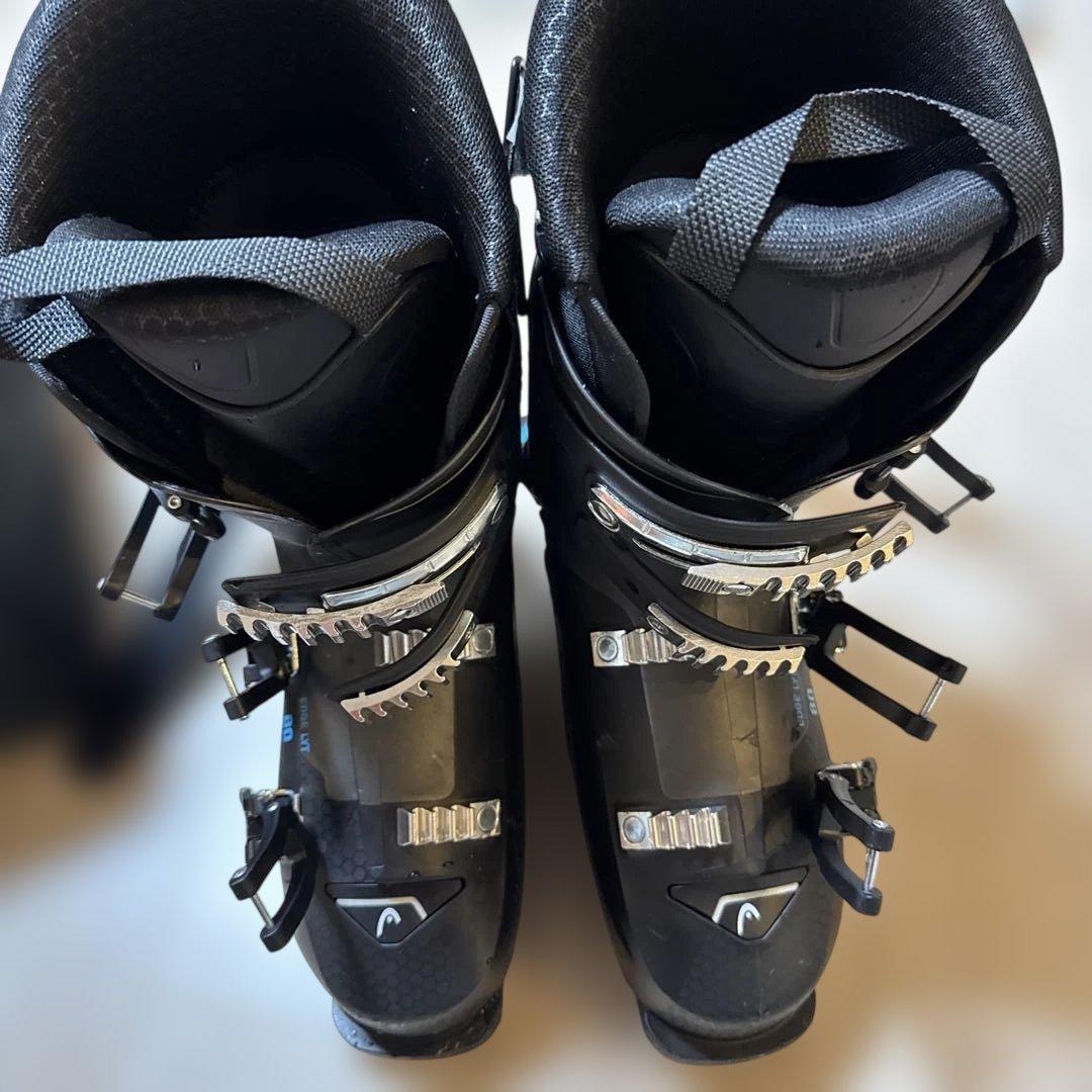 HEAD スキー用ブーツ 80 ブラック/ブルー25/25.5 HEAD（ヘッド） スキーブーツ メンズ エッジ EDGE 80 HV 【国内正規品