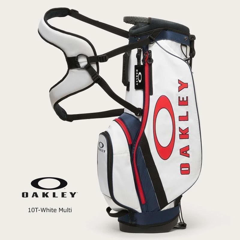新品 オークリー OAKLEY ゴルフ スタンドキャディバッグ ホワイト