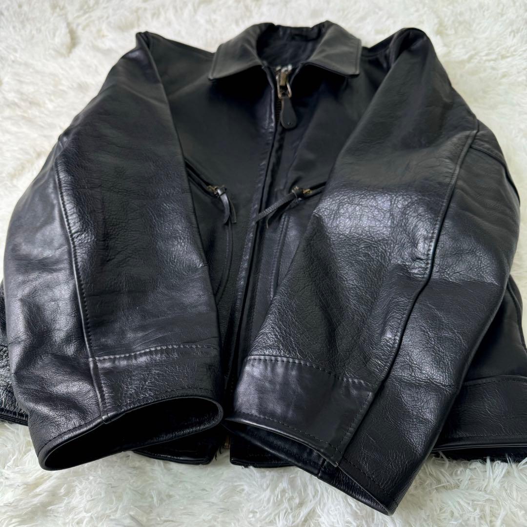 希少】美品 Schott 637 レザージャケット Dポケット 38 - メルカリ