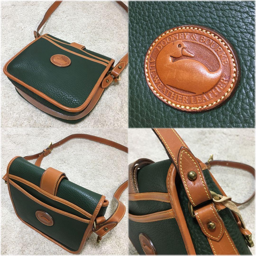 DOONEY & BOURKE ♫ ショルダーバッグ グリーン ドゥーニーバーク