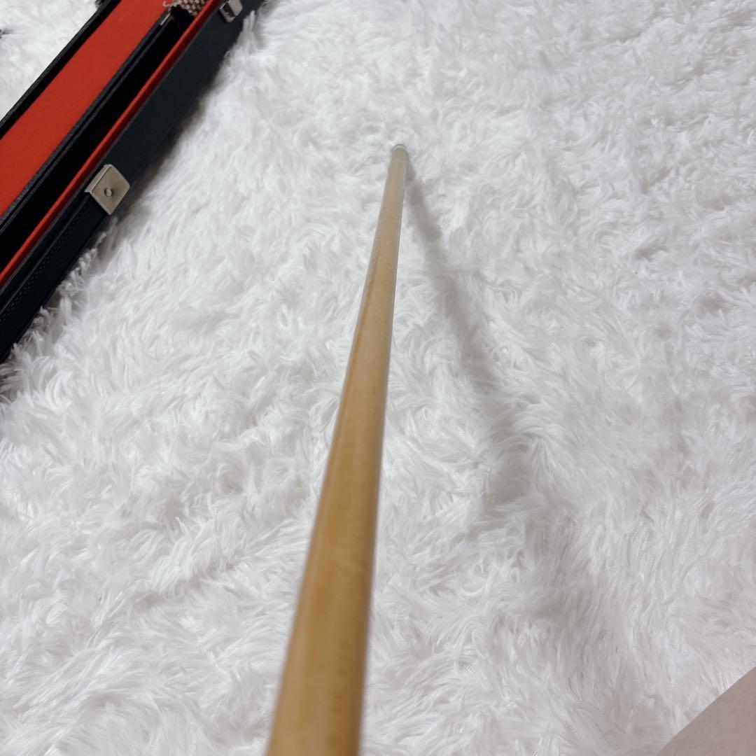 ヴィンテージ品 石垣キュー 2ピース ビリヤードキュー 革巻き/ハード