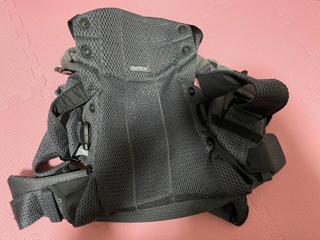 ビョルン　ハーモニー ダークグレー 抱っこ紐 メッシュ素材　カバー付き 楽天市場】＼最新作／ベビービョルン ハーモニー 抱っこひも メッシュ