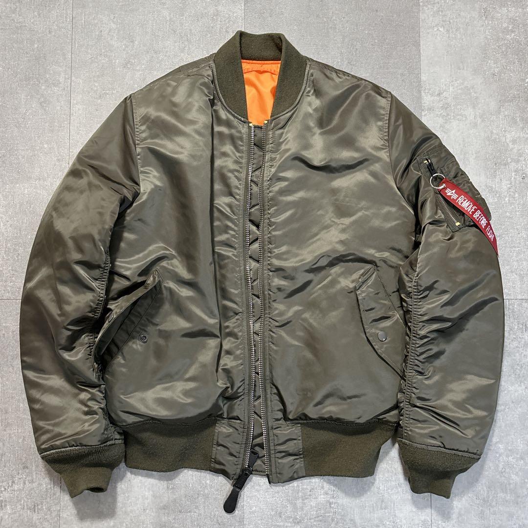 ALPHA INDUSTRIES MA-1 フライトジャケット XL リバーシブ - メルカリ