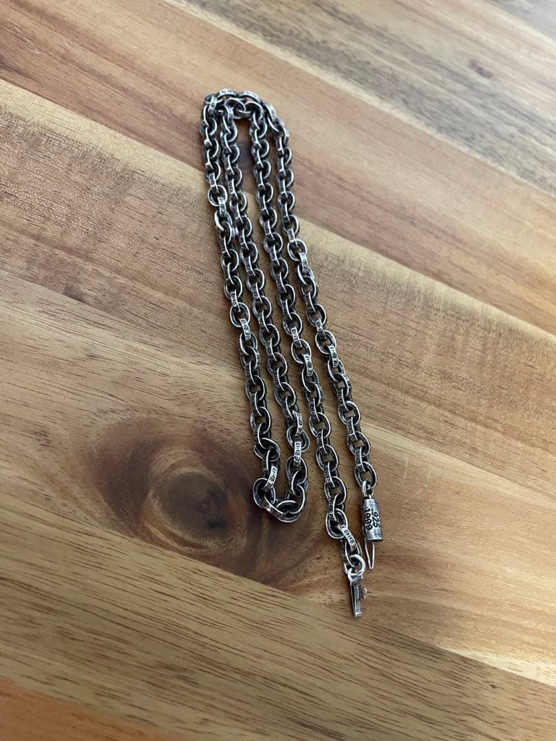 Chrome Hearts ペーパーチェーン　20インチ　レシート付き CHROME HEARTS Paper Chain 20 Inch クロムハーツ ペーパーチェーン 20