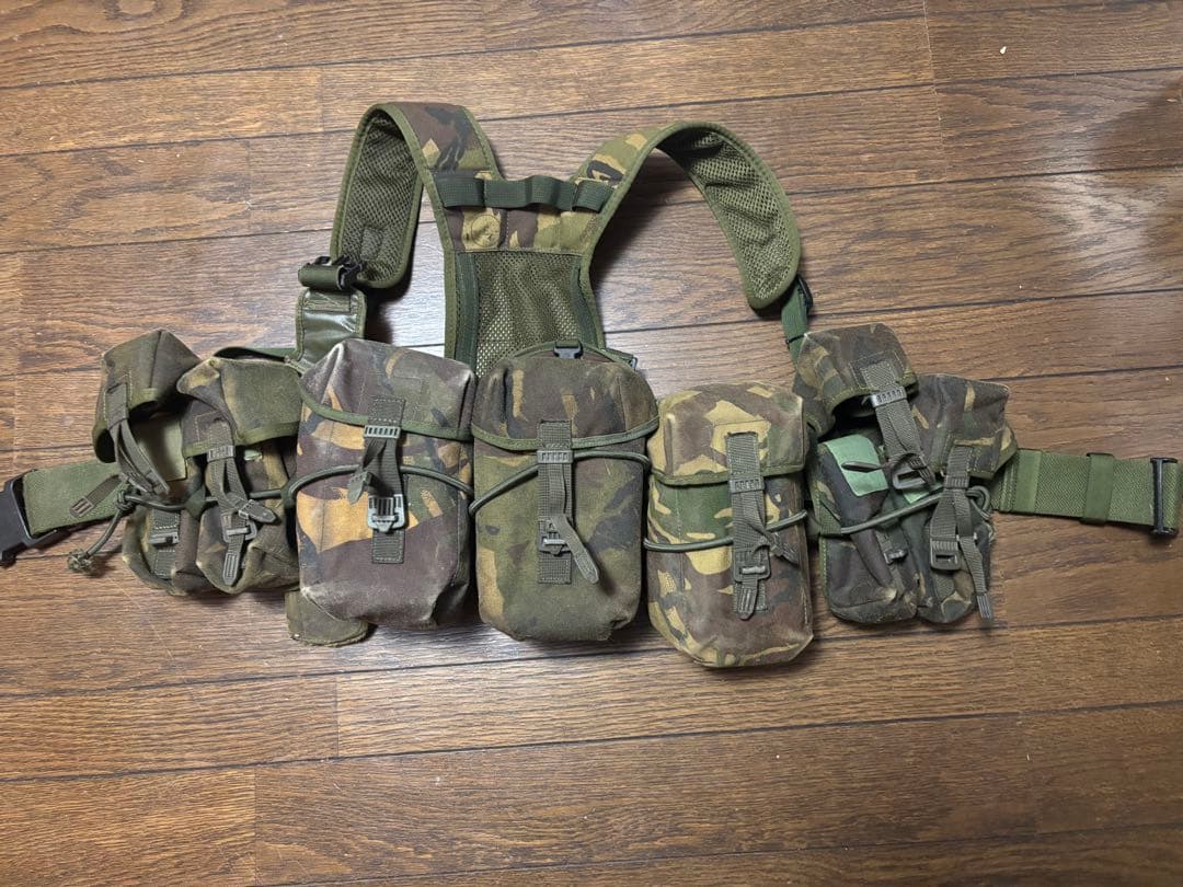 イギリス軍放出品 PLCEベルトキット DPM迷彩 Amazon | イギリス軍放出品 ベルトパッド PLCE装備 DPM迷彩