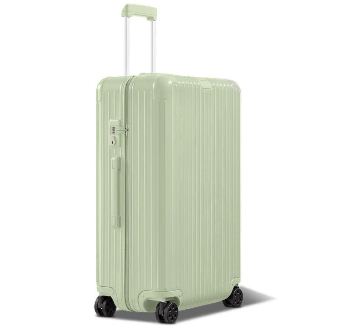 RIMOWAリモワ エッセンシャル チェックインL ミントグリーン スーツケース リモワ】『エッセンシャル』に新色登場｜ノスタルジックなパステル