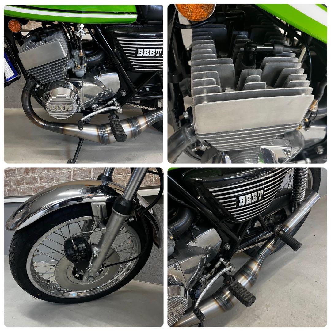 KAWASAKI カワサキ KH400 ケッチ 1978年 フルレストア バイク - メルカリ