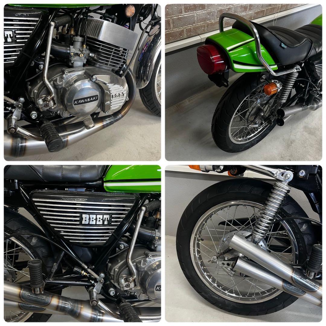 KAWASAKI カワサキ KH400 ケッチ 1978年 フルレストア バイク - メルカリ