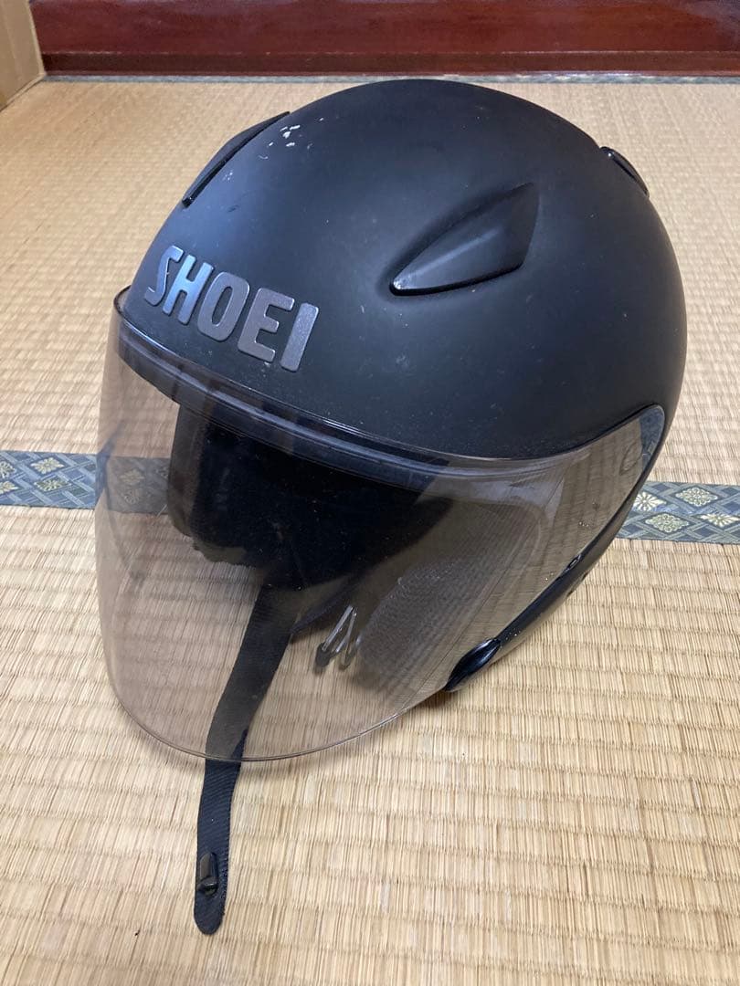 SHOEI ジェットヘルメット マットブラック Webike | SHOEI ショウエイ J・O［ジェイ・オー マットブラック
