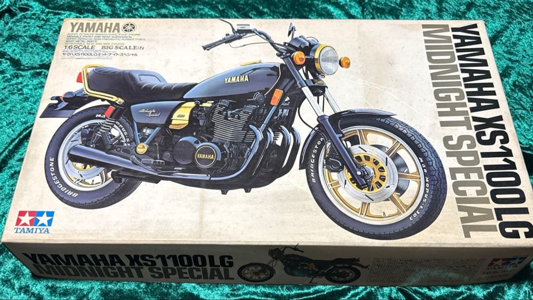 【未組立】ヤマハ XS1100LG ミッドナイトスペシャル　1/6 Yahoo!オークション - タミヤ 1/6 ヤマハ XS1100LG ミッドナイト・スペ