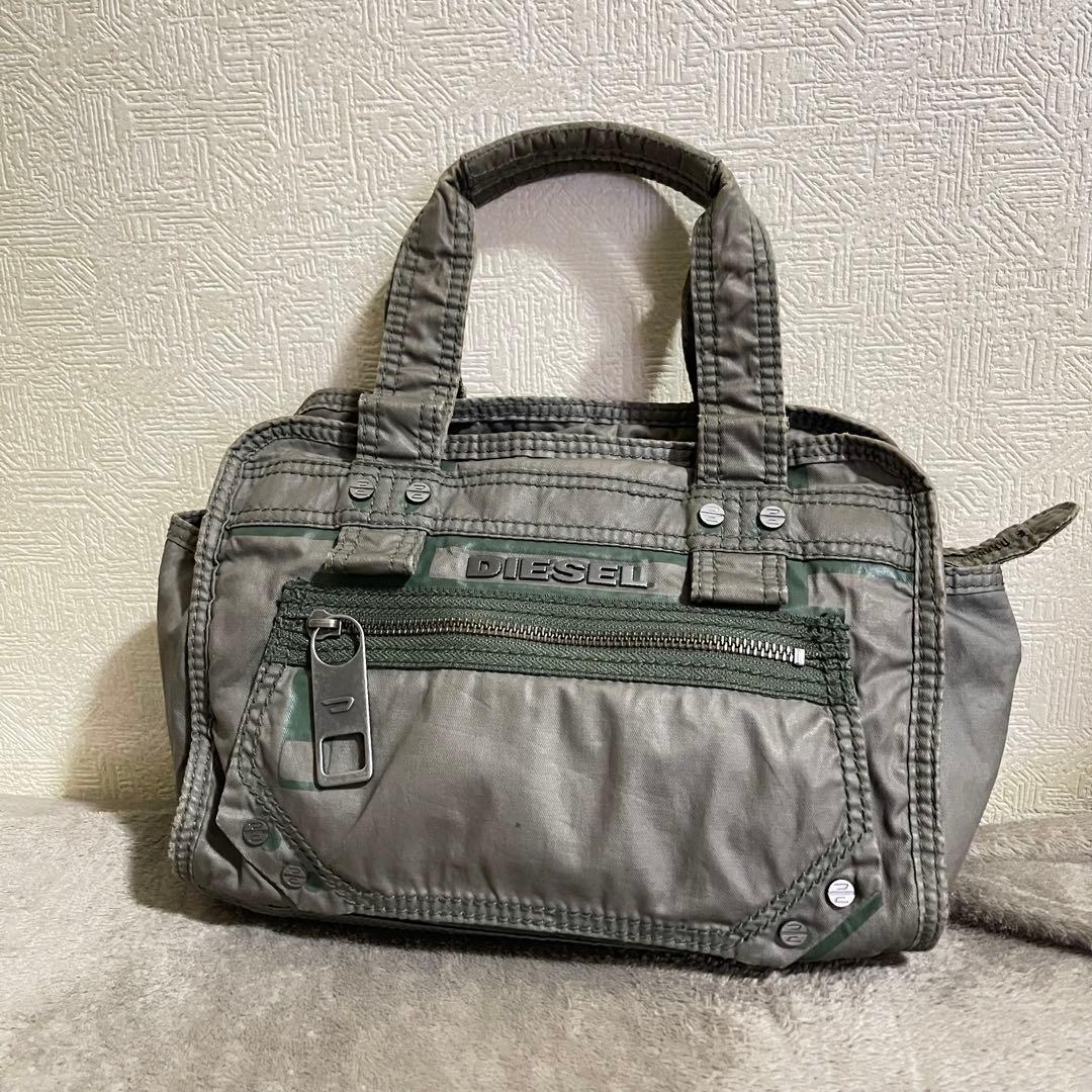 バッグ DIESEL 00s archive llogo handbag y2k 希少 ディーゼル DIESEL ワンショルダーバッグ ロゴ y2k 00s 90s