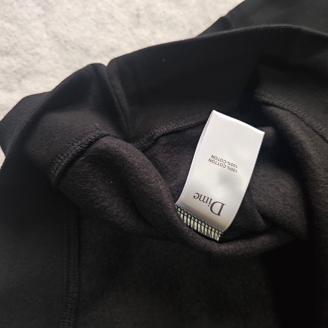 Dime ロゴ スウェット ブラック L - メルカリ