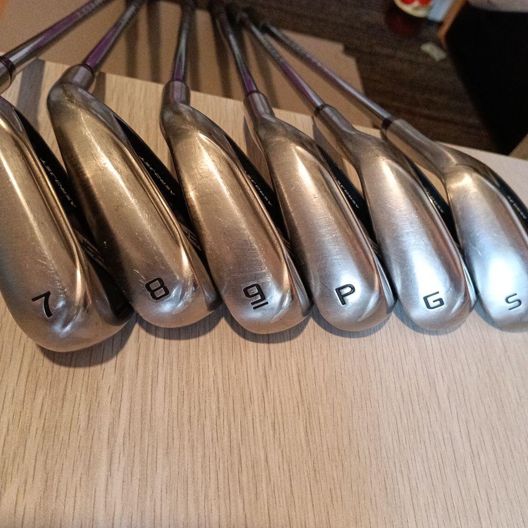 Cobra エアロジェットアイアン６本セット７〜A.S コブラ AEROJET ONE Length エアロジェット ワンレングス アイアン 6本