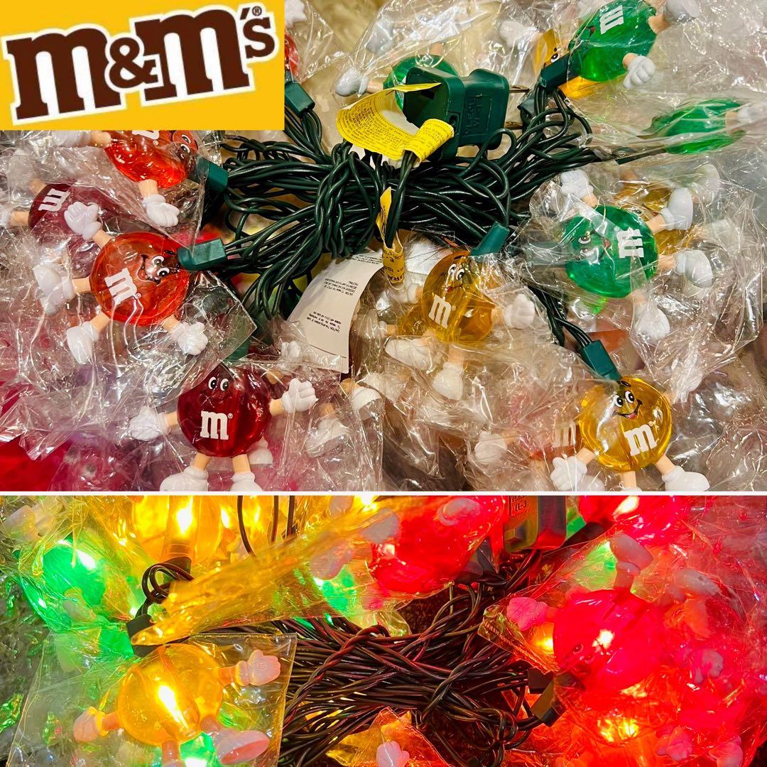 No.B18 m&m's エムアンドエムズ ハッピーライト ライトセット m&m's エムアンドエムズ ホリデー ハッピーライト 20連ストリング