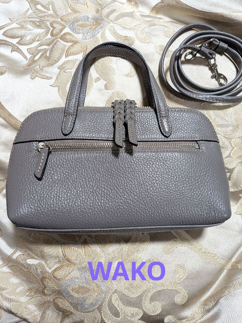 グレー ハンドバッグ トッズ TOD'S ハンドバッグ ショルダーバッグ タイムレス ミニサイズ