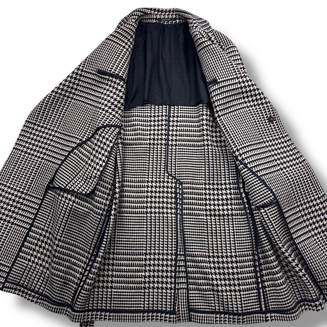 美品 タリアトーレ BALDWIN'S コート ダブルブレスト 千鳥格子 52