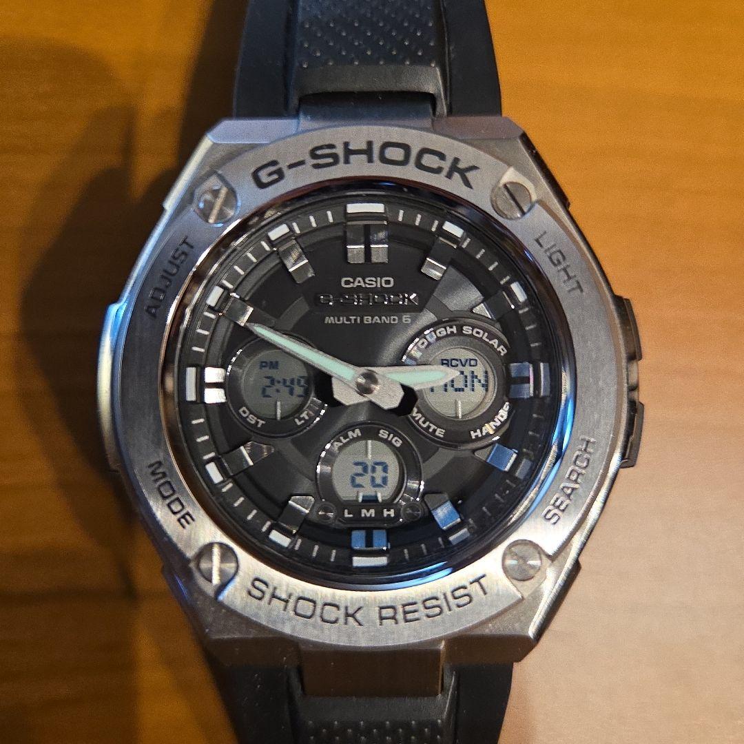 G-SHOCK G-STEEL GST-W310-1AJF 箱付き G-SHOCK Gショック Gスチール G-STEEL 電波 ソーラー 腕時計 メンズ