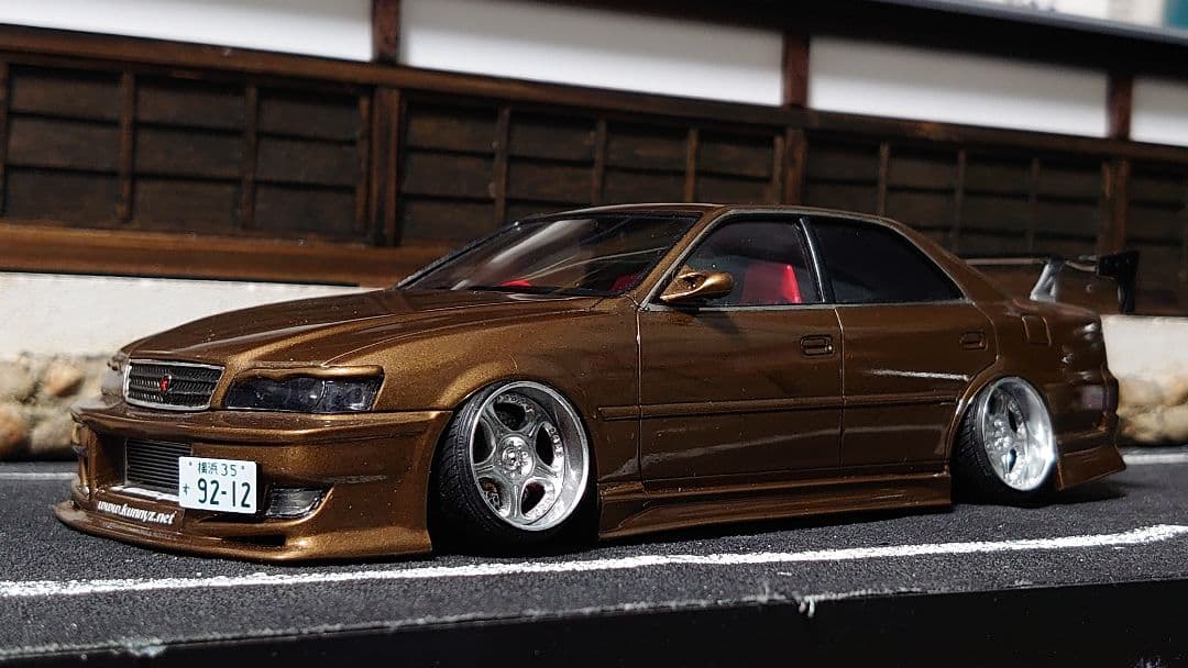 1/24 アオシマ クニーズ チェイサー 完成品 Amazon | アオシマ 1/24 Kunny'z （クニーズ） トヨタ チェイサー