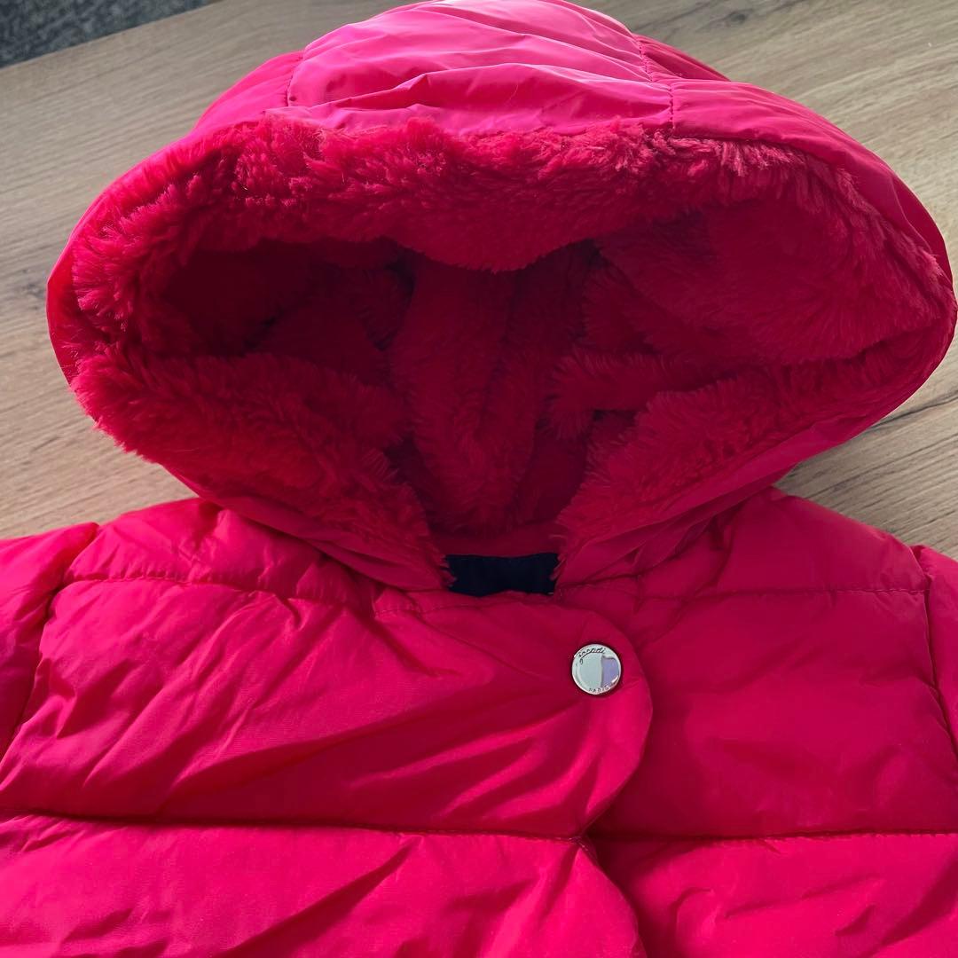 Jacadi ジャカディ ダウンコート アウター スカラップ 裏起毛 80