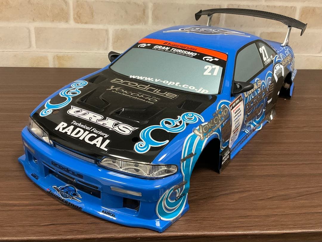 ヨコモ S14 SILVIA シルビア ボディ 未走行 アディクション - メルカリ