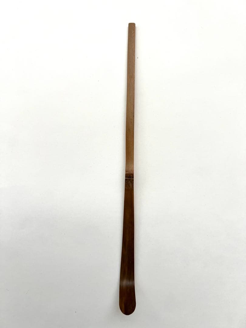 美品【松の緑】大徳寺塔頭 高桐院 上田義山書付 煤竹茶杓 竹玄作