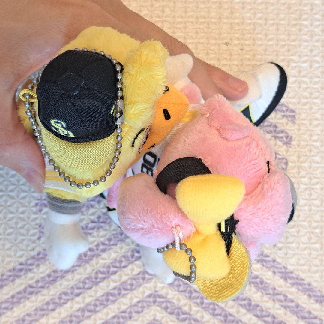 ソフトバンクホークス ペアマスコット ぬいぐるみ SoftBank HAWKS