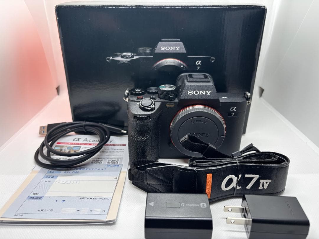フ*ー様 【極美品】SONY α7 IV ボディ｜撮影約19,000枚｜動作保証 SONY α7 IV ボディ ILCE-7M4 新品｜フジヤカメラ