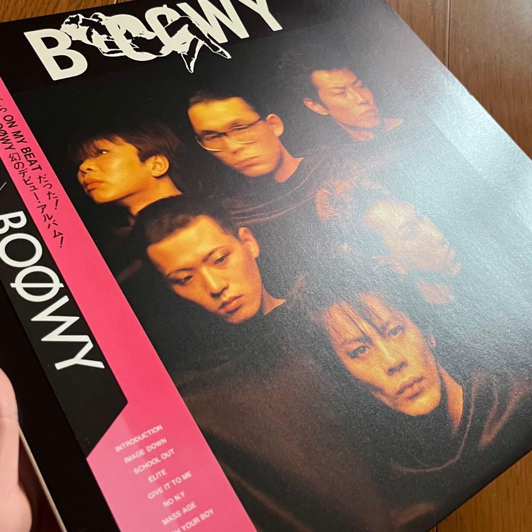 美品☆ BOOWY／モラル LPレコード 帯付き 歌詞カード付き - メルカリ
