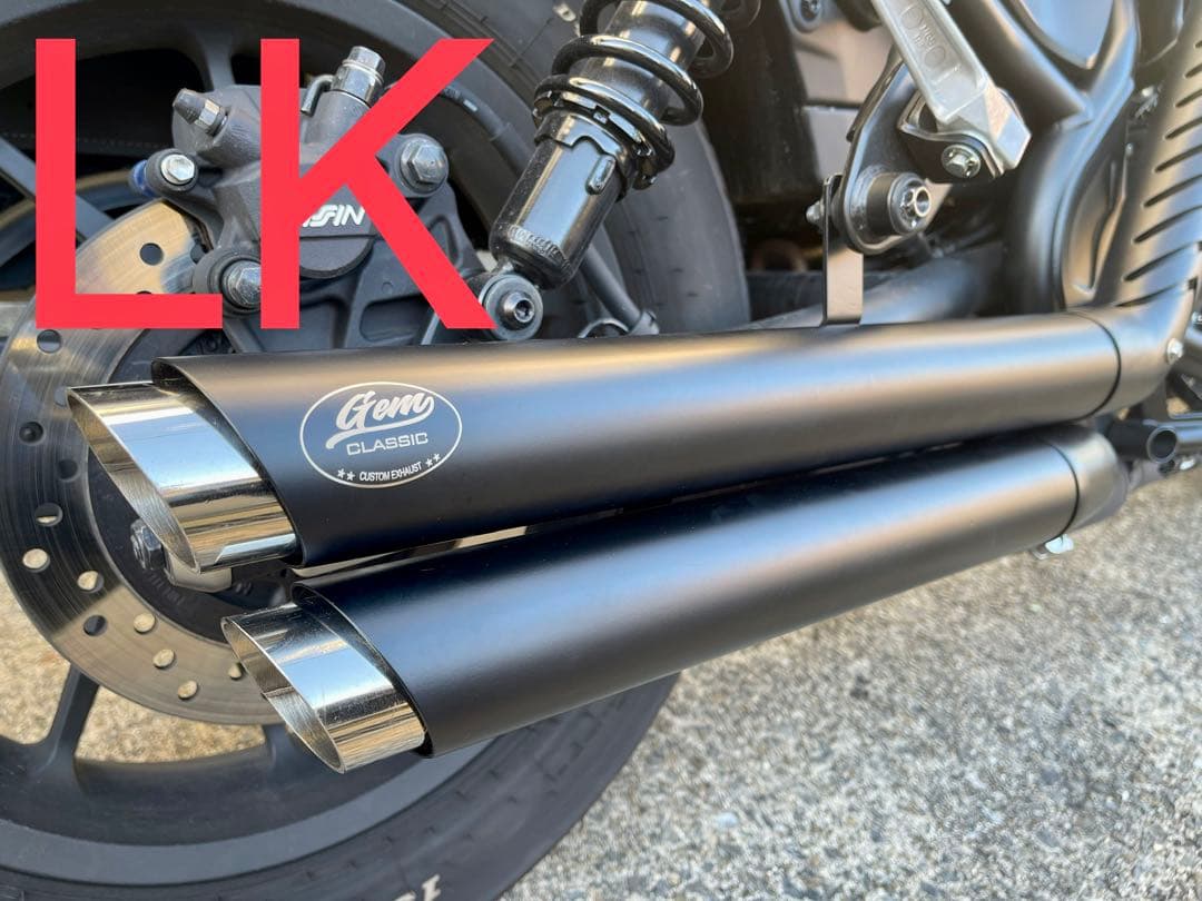 新型レブル250用2023年式〜マフラー Gem classicハーレー V3 - メルカリ