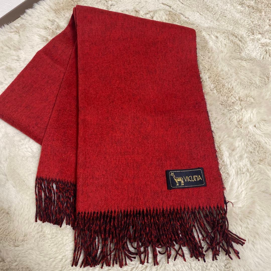 美品・希少】VICUNA ビキューナ ストール マフラー 最高級 - メルカリ