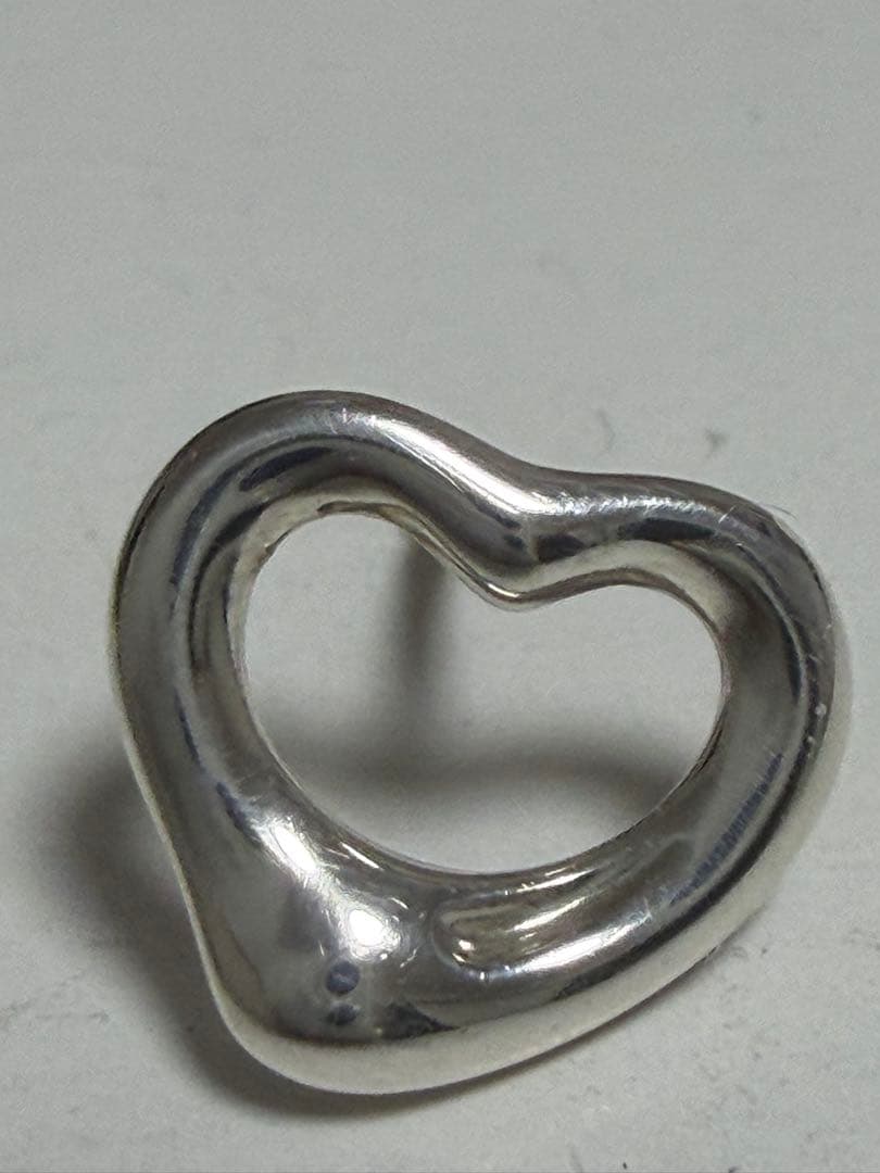 Tiffany & Co. ティファニーオープンハートシルバーピアス片耳のみ