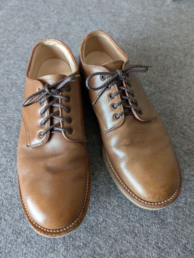 オールデン　ALDEN　ミリタリーラスト　7 1/2 オールデン ミリタリーラスト プレーントゥ カーフ ブラック （ALDEN