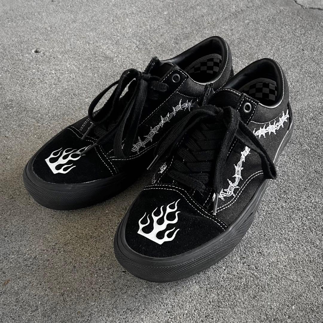 ×ELIJAH BERLE OLD SKOOL 有刺鉄線 ファイヤーマーク SKATE OLD SKOOL BY ELIJAH BERLE | ヴァンズジャパン公式オンラインストア