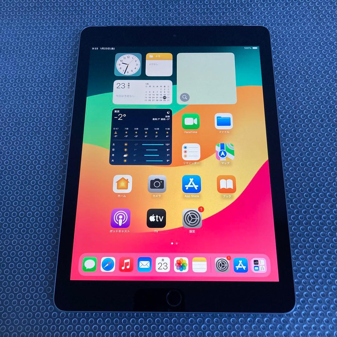 776【早い者勝ち】外観美品☆iPad6 第6世代 32GB SIMフリー☆ iPad 6 (2018, A10 series) リファービッシュ品 | Back Market